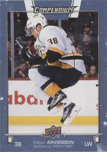 2017-18 Upper Deck Compendium - Viktor Arvidsson #150