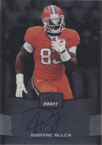 2012 Leaf Metal Draft Dwayne Allen #DA1