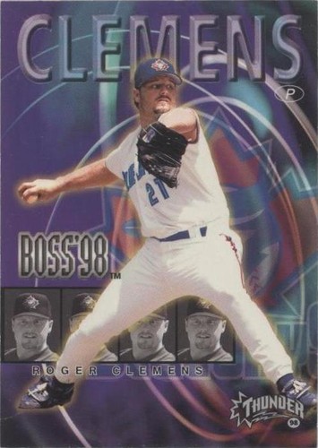 1998 Skybox Circa Thunder - Roger Clemens #3 B