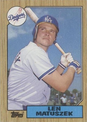 1987 Topps - Len Matuszek #457