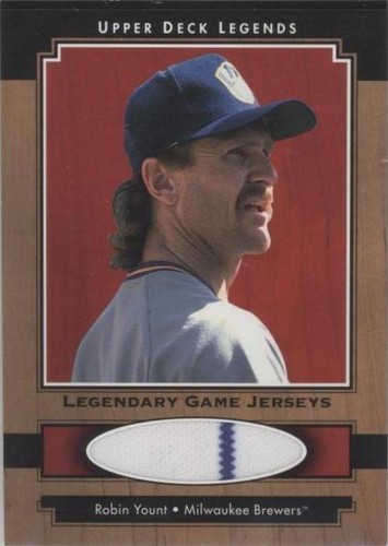 2001 Upper Deck Legends - Robin Yount #J-RY