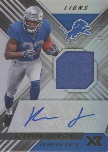 2018 Panini XR Kerryon Johnson #RSA17