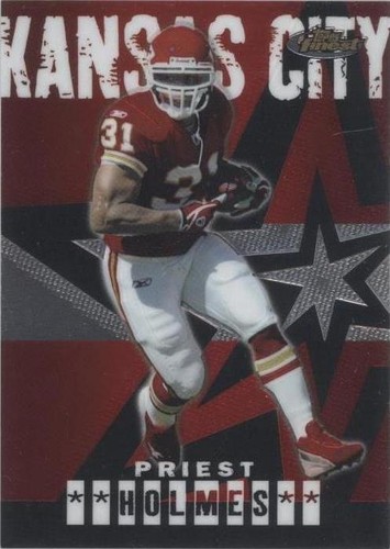 2004 Topps Finest Priest Holmes #15