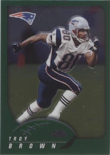 2002 Topps Chrome Troy Brown #68