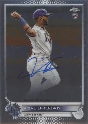 2022 Topps Chrome - Vidal Brujan #RA-VB