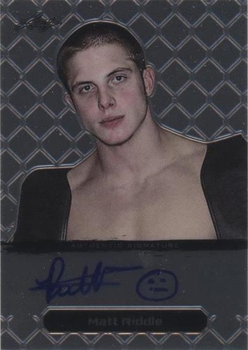 2011 Leaf Metal MMA - Matt Riddle #BA-MR-1