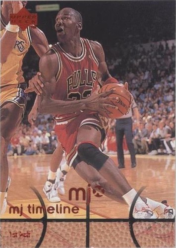 1996 Upper Deck Michael Jordan #45 He's Back 22 Karat Gold SP 3929