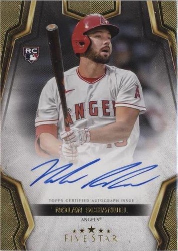 2024 Topps Five Star Nolan Schanuel Autograph rookie card /50 | eBay