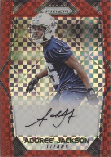 2017 Panini Prizm Adoree' Jackson #RA-AJ