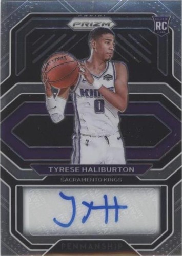 2020 PANINI FLUX PULSAR PRIZM #203 TYRESE HALIBURTON RC