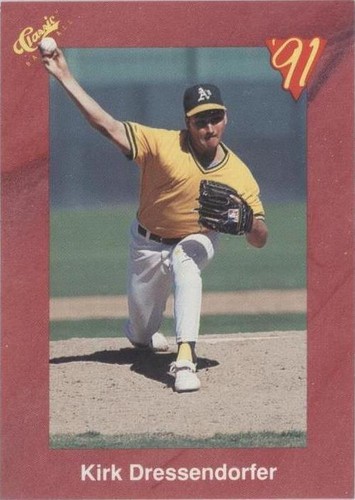1991 Classic Update Red Travel Edition - Kirk Dressendorfer #T20