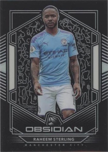 2019-20 Panini Obsidian Raheem Sterling #16