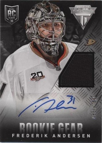 2013-14 Panini Rookie Anthology - Frederik Andersen #RA-FA