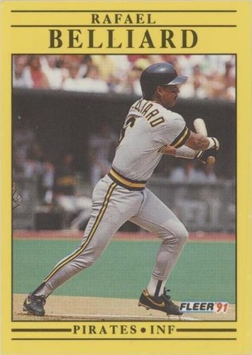 1991 Fleer - Rafael Belliard #32