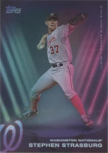⭐️AOKI 2022 Topps X Steve Aoki - Ichiro Suzuki #82 Silver Glitter