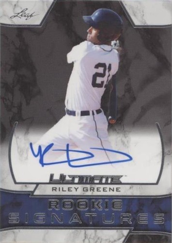 2019 Leaf Ultimate - Riley Greene #RS-RG1