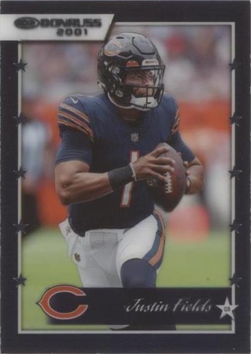 2021 Panini Clearly Donruss Justin Fields #01-19