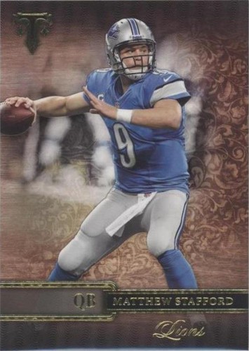 2014 Topps Triple Threads Matthew Stafford #70