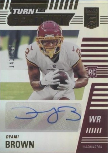 2021 Panini Chronicles Dyami Brown #TOC-DBR