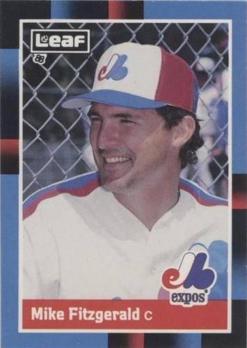 1988 Leaf Canadian - Mike Fitzgerald #81