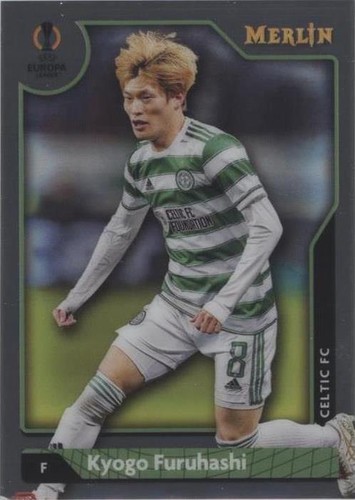 2021-22 Topps Merlin Collection Chrome UCL Kyogo Furuhashi #66