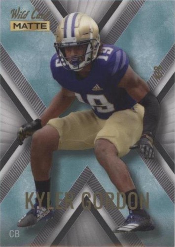2022 Wild Card Matte SP Exclusive Kyler Gordon #MXPN-20