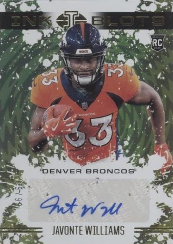 2021 Panini Illusions Javonte Williams #IB-JW