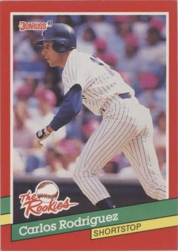1991 Donruss The Rookies - Carlos Rodriguez #41