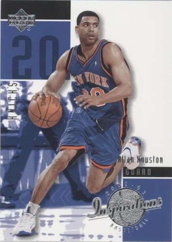 2002-03 Upper Deck Inspirations - Allan Houston #57
