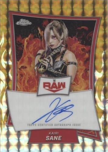 2025 WWE Topps Chrome #TAG-KBW Kairi Sane Asuka Tag Teams