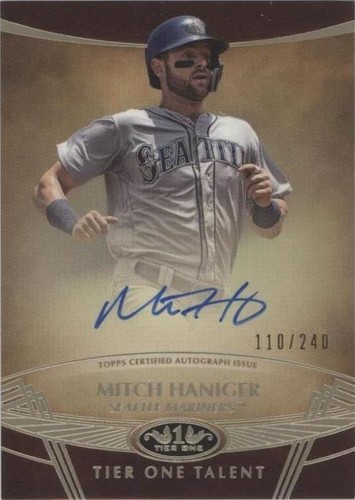 2019 Topps Tier One - Mitch Haniger #TTA-MHA
