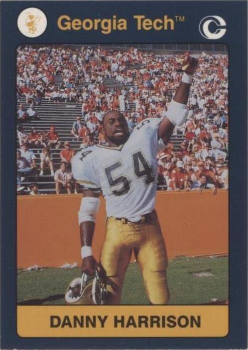 1991 Collegiate Collection Danny Harrison #34