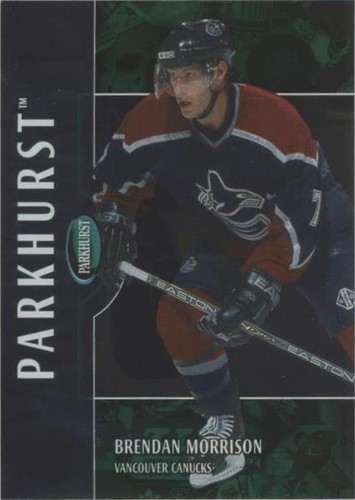 2002-03 In the Game Parkhurst - Brendan Morrison #186