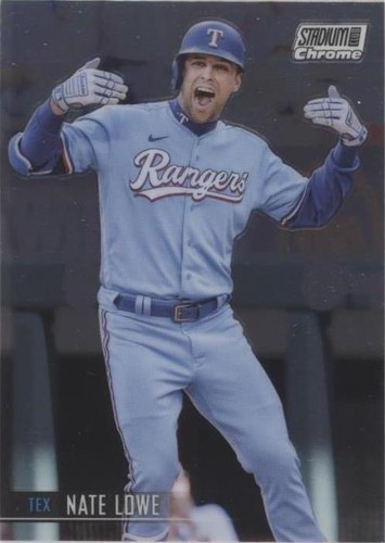 2021 Topps Stadium Club Chrome - Nate Lowe #369