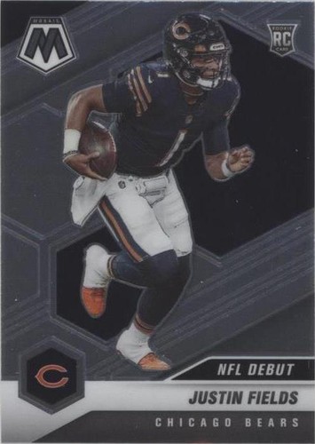 2021 Panini Mosaic Justin Fields #242