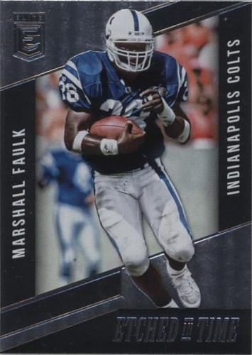 2016 Donruss Elite Marshall Faulk #ET-MF