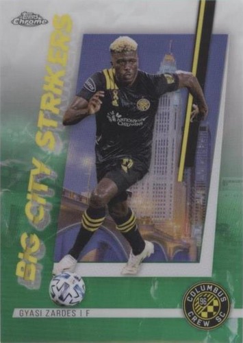 2021 Topps Chrome MLS Gyasi Zardes #BCS-13