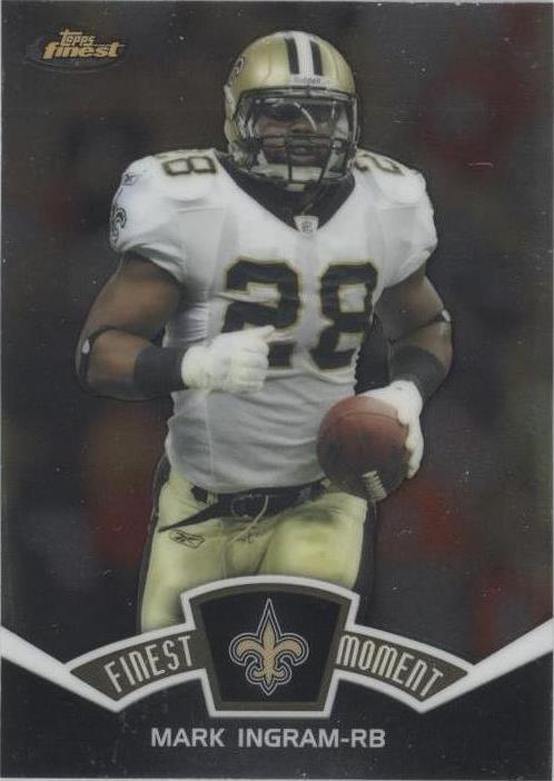 2012 Topps Finest Mark Ingram #FM-MI