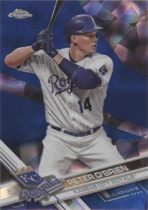 2017 Topps Chrome Sapphire Edition - Peter O'Brien #475