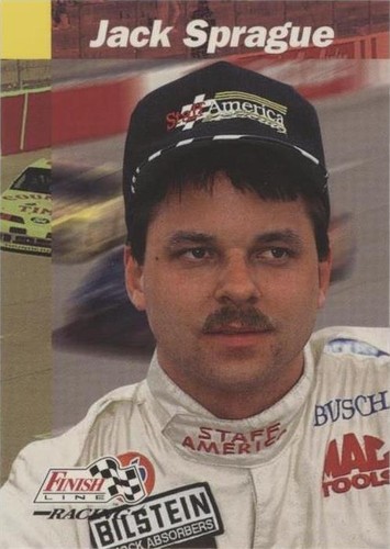 1993 Pro Set Finish Line - Jack Sprague #160