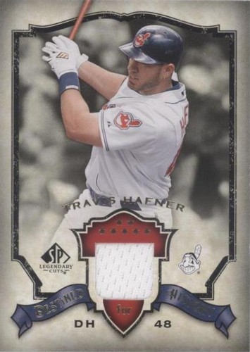 2008 SP Legendary Cuts - Travis Hafner #DH-HA