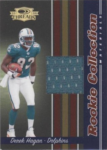 2006 Donruss Threads Derek Hagan #RCM-15