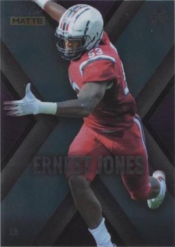 2021 Wild Card MATTE Ernest Jones #MXP-26
