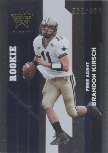 2006 Leaf Rookies & Stars Longevity Brandon Kirsch #148