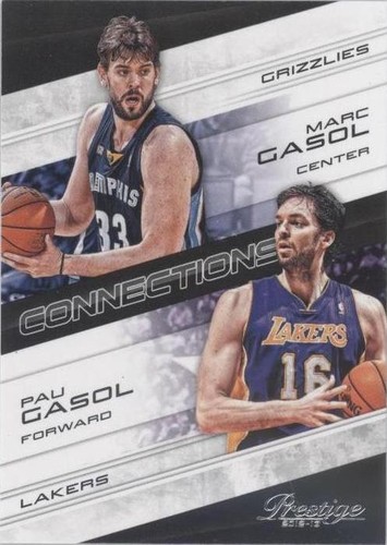 2012-13 Prestige - Pau Gasol/Marc Gasol #13