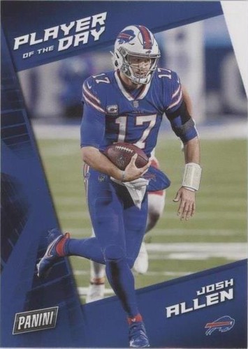 2021 Panini Player of the Day Josh Allen #5
