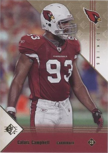 2008 SP Rookie Edition Calais Campbell #106