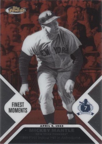 2006 Topps Finest - Mickey Mantle #MMFM13