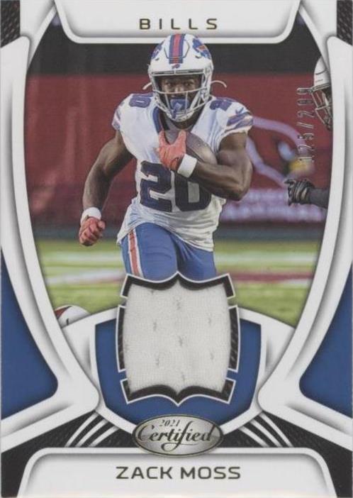 2021 Panini Certified Zack Moss #M-ZM for sale | eBay 2021 Panini Certified Zack Moss #M-ZM for sale | eBay