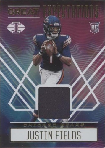 2021 Panini Illusions Justin Fields #GE-JF